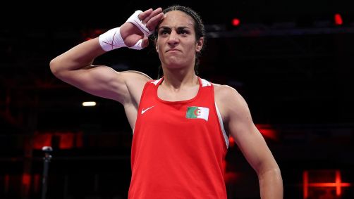 Imane Khelif, da Argélia, avança à semifinal do boxe feminino até 66kg