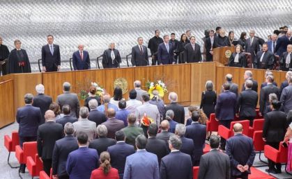 Solenidade de Posse do Ministro Antonio Herman de Vasconcelos no cargo de Presidente do Superior Tribunal de Justiça, e do Ministro Luiz Felipe Salomão no cargo de Vice-Presidente.