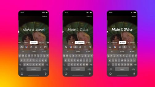 Instagram traz atualização para fontes e sobreposição de fotos