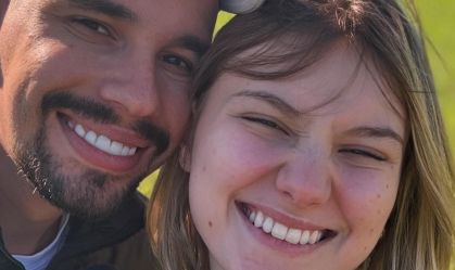 Isabel Veloso e marido
