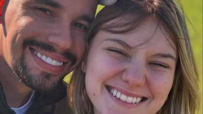 Isabel Veloso e marido