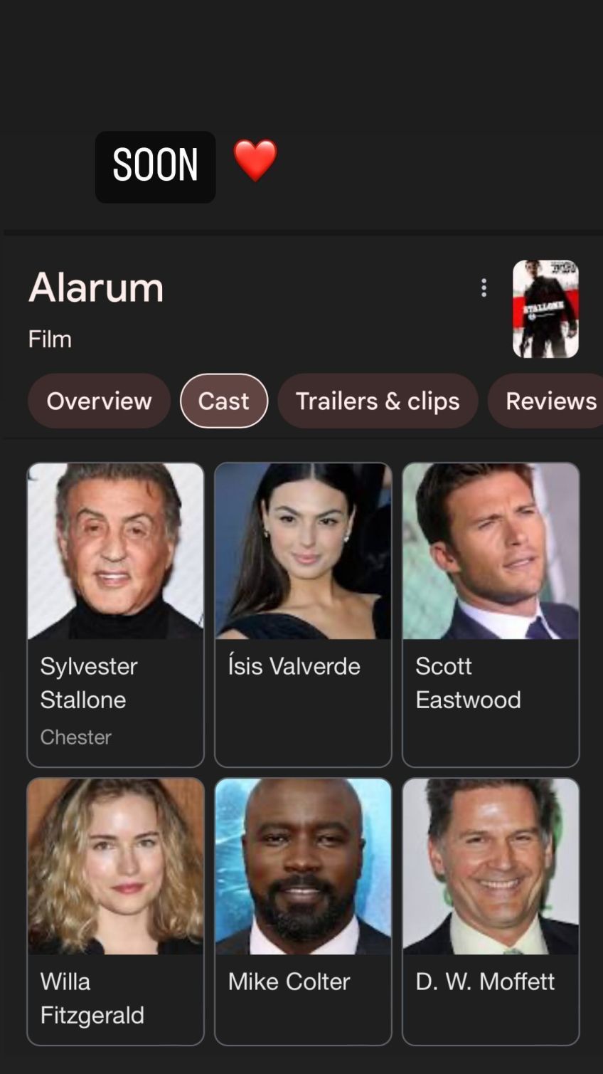 Isis Valverde está no elenco de "Alarum", estrelado por Sylvester Stallone • Instagram/Isis Valverde