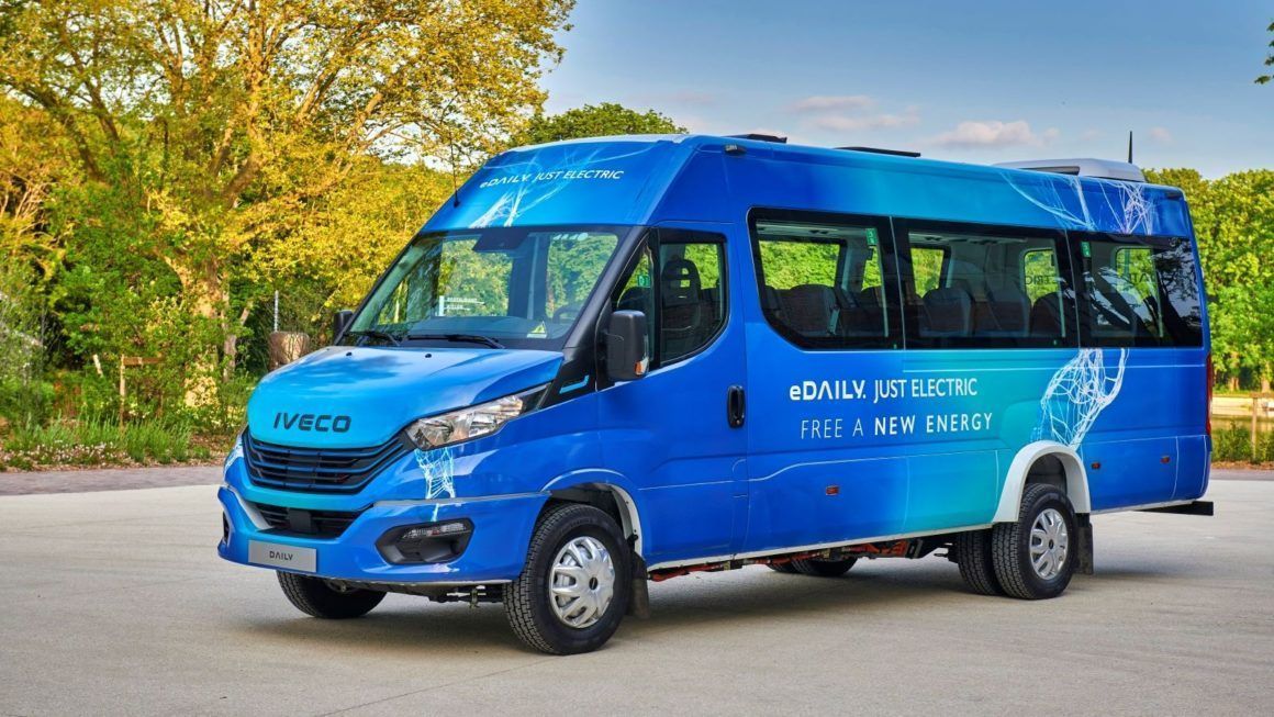 Conceito e-Daily Minibus antecipa veículo 100% elétrico da Iveco / Foto: Divulgação