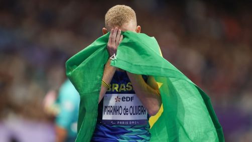 Joeferson Marinho garantiu bronze no atletismo