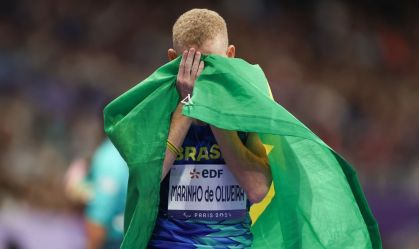 Joeferson Marinho garantiu bronze no atletismo
