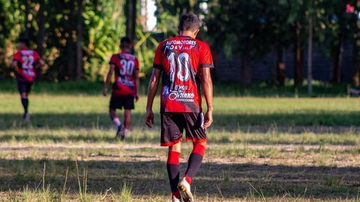 Sebastián Muñoz em jogo do Atlético Awajún
