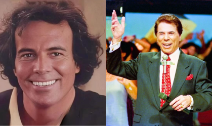 Cantor Julio Iglesias homenageia Silvio Santos: "Morreu um amigo de alma"