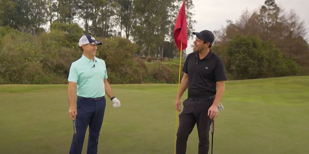 Kau Machado em entrevista no "The Golf Brasil"