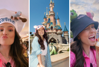 Larissa Manoela compartilha fotos na Disney de Paris: "Meu lugar favorito"