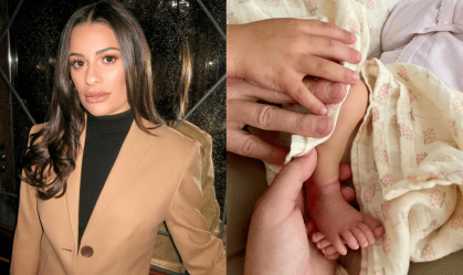 Lea Michele anuncia nascimento da filha: "Nossos corações estão cheios"