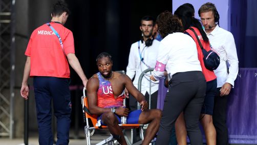 Noah Lyles disputou a prova dos 200m mesmo com Covid-19
