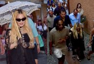 Madonna vira "atração" durante viagem pela Itália para comemorar aniversário