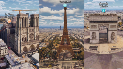 Locais que têm esse tipo de visualização podem ser identificados através do Google Lens ou do Street View