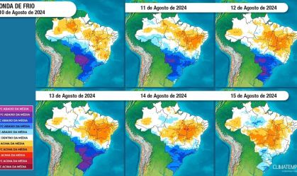 Novo ciclone extratropical vai impulsionar onda de frio no Brasil; entenda