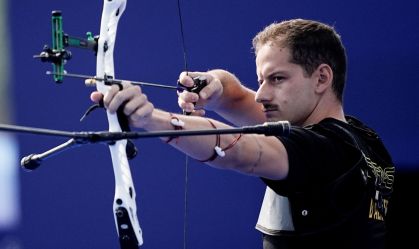 Marcus D’Almeida perde para sul-coreano e é eliminado em oitavas do tiro com arco