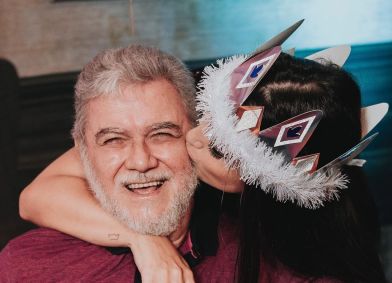 Mari Palma e seu pai