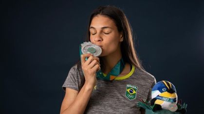 Maria Clara Pacheco foi prata no Pan de Santiago
