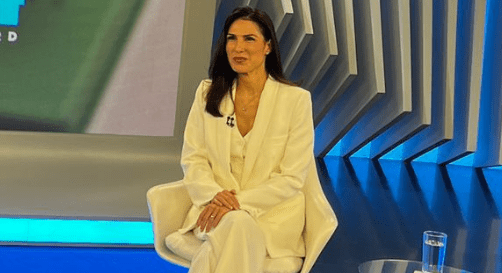 Marina Helena participou de uma sabatina em seu primeiro dia de campanha / Divulgação