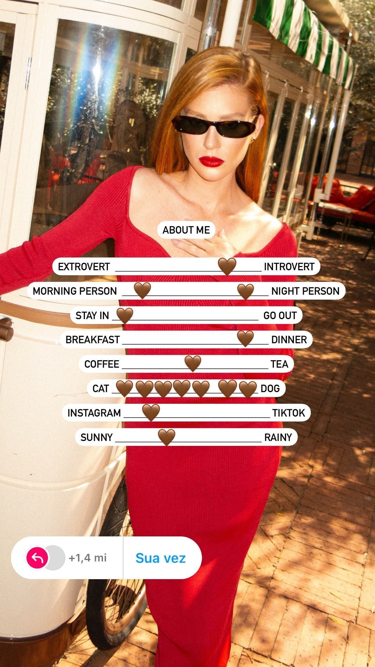 Marina Ruy Barbosa entra em trend do Instagram e revela preferências • Instagram/Marina Ruy Barbosa