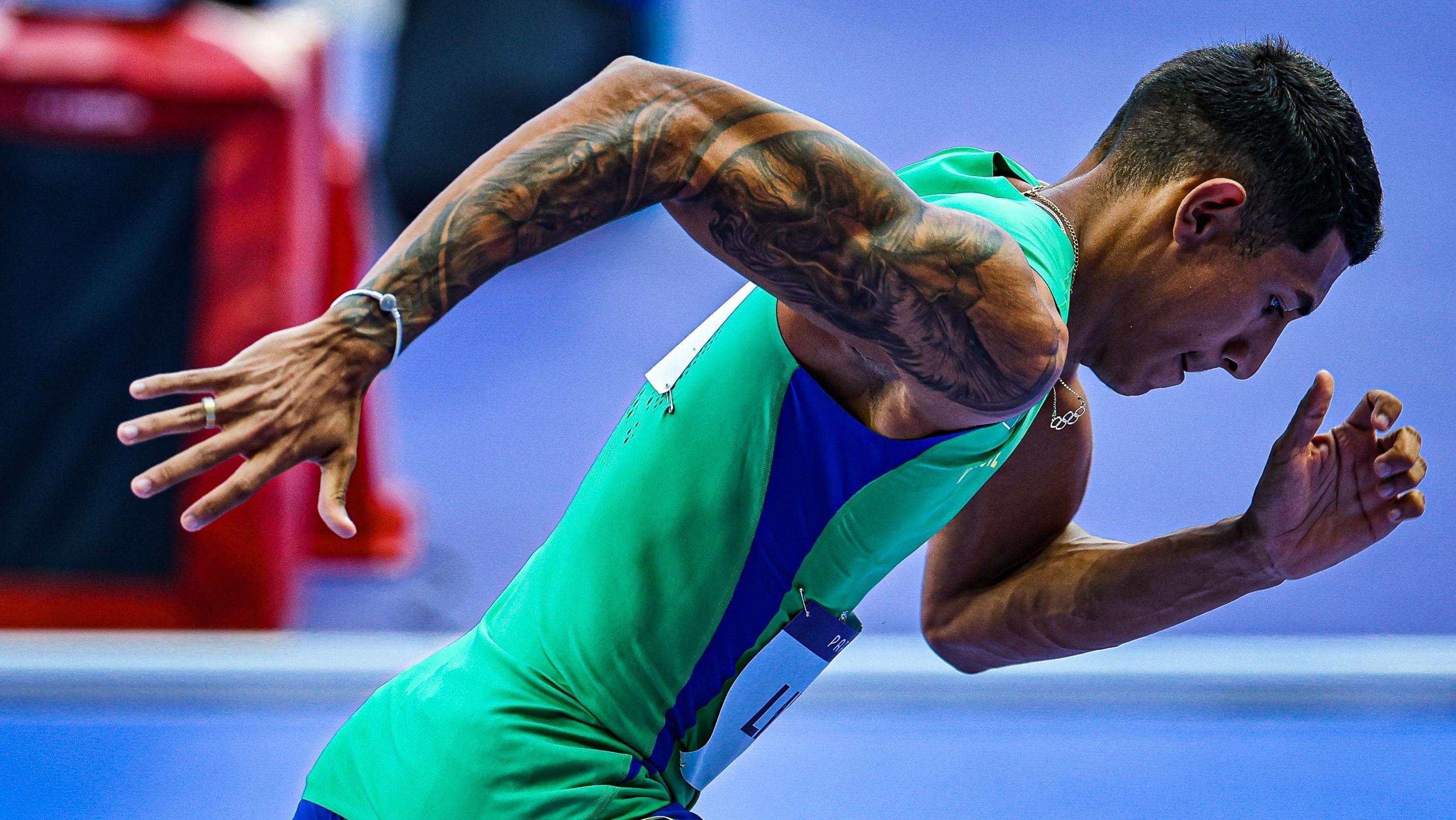 Matheus Lima faz parte da equipe do revezamento 4x400m masculino em Paris 2024
