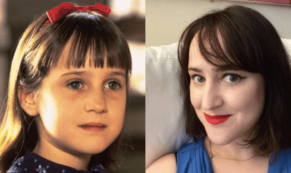matilda antes e depois