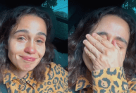 Nanda Costa se emociona ao falar das filhas gêmeas; veja