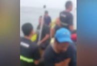 Bote naufraga com cinco pessoas no litoral de São Paulo; veja vídeo