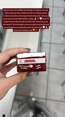 Amanda Abravanel compartilha "sinal" que diz ter recebido de seu avô. • Instagram/Amanda Abravanel