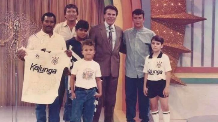 Neto, ex-jogador do Corinthians, no programa "A Porta da Esperança" / Foto: Craque Neto X