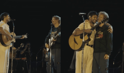 Niall Horan recebe Ed Sheeran no palco para cantar "Little Things"; assista