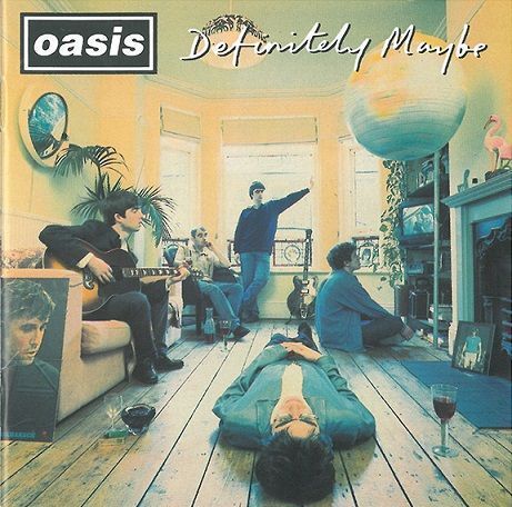 Capa do álbum Definitely Maybe, de 1994 • Reprodução