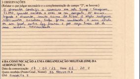Piloto relatou ter visto OVNI no Mato Grosso em junho de 2023