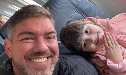 Pai e filha morrem em acidente aéreo