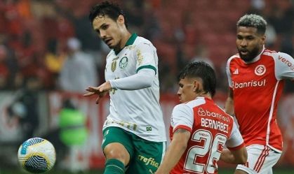 Internacional e Palmeiras empataram por 1 a 1