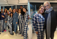 Após retorno do câncer, Preta Gil ganha festa do pijama da família