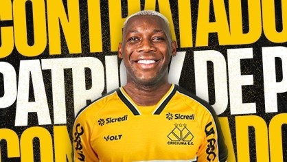 Patrick de Paula assinou por empréstimo com o Criciúma