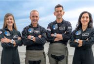 SpaceX: conheça os quatro tripulantes que cruzarão cinturão radioativo no espaço