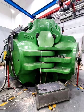 Equipe de pesquisa usou uma prensa de bigorna, localizada no Centro de Pesquisa Avançada em Ciência e Tecnologia de Alta Pressão em Pequim, para replicar condições de Mercúrio / Yanhao Lin