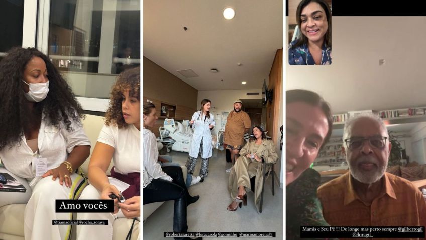 Preta Gil mostra primeiro dia de quimioterapia após retomar tratamento oncológico • Instagram/Preta Gil