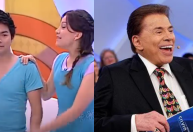 Priscilla e Yudi lamentam morte de Silvio Santos nas redes sociais