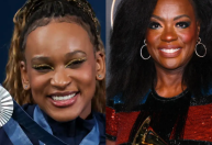 Rebeca Andrade e Viola Davis trocam declarações após nova conquista de medalha