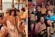 "Renascer": elenco se despede da novela com passeio de barco; veja