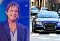 Roberto Carlos dirige carro de luxo pelo Rio de Janeiro neste sábado (31)