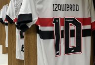 São Paulo vai usar camisas com o nome de Izquierdo contra o Atlético-MG