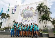 Seleção Brasileira Feminina recebe homenagem da CBF após Paris 2024