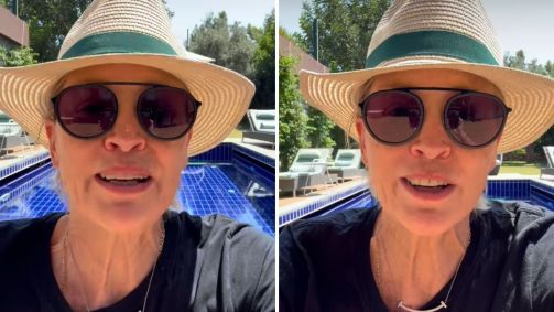Sharon Stone publica vídeo explicando olho roxo