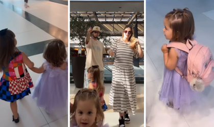 Virginia faz compras com as filhas em shopping fechado; veja