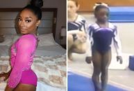 Mini Biles: web resgata vídeo antigo da ginasta e reação após salto viraliza