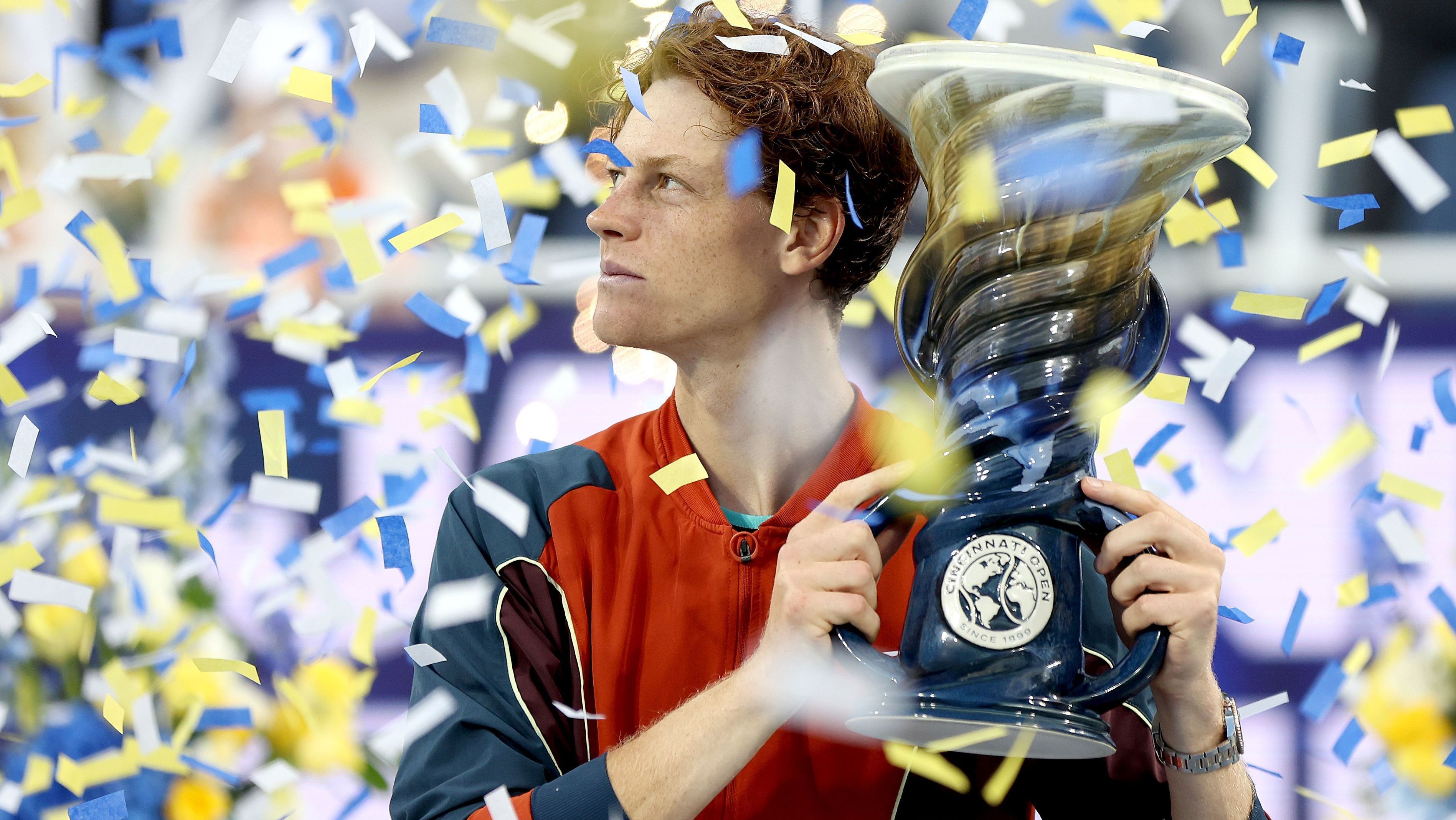 Sinner venceu o Masters 1000 de Cincinnati / Foto: Matthew Stockman/Getty Images