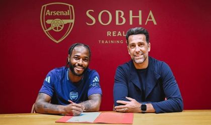 Sterling foi anunciado pelo Arsenal